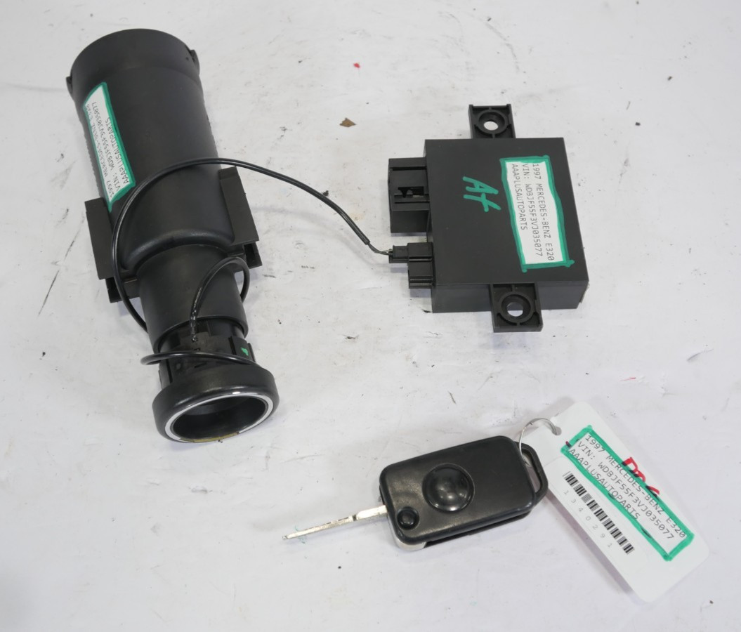 ?Mercedes W210 E300 E320 E420 Ignition Lock Housing w/ Switch, Key, and Module