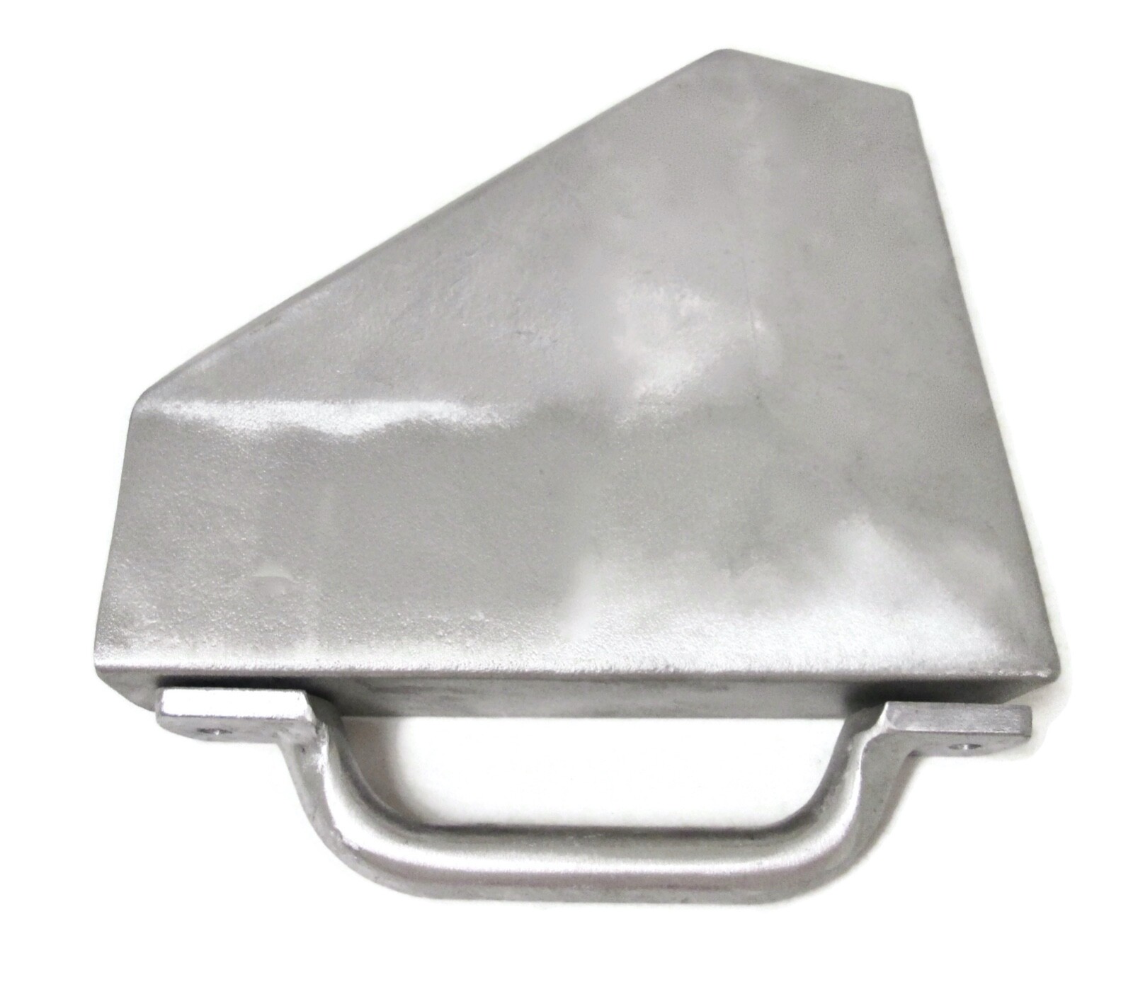 NEW One Cast Aluminum Boat Transom Corner Bracket End Cap + 1 Handle MADE IN USA