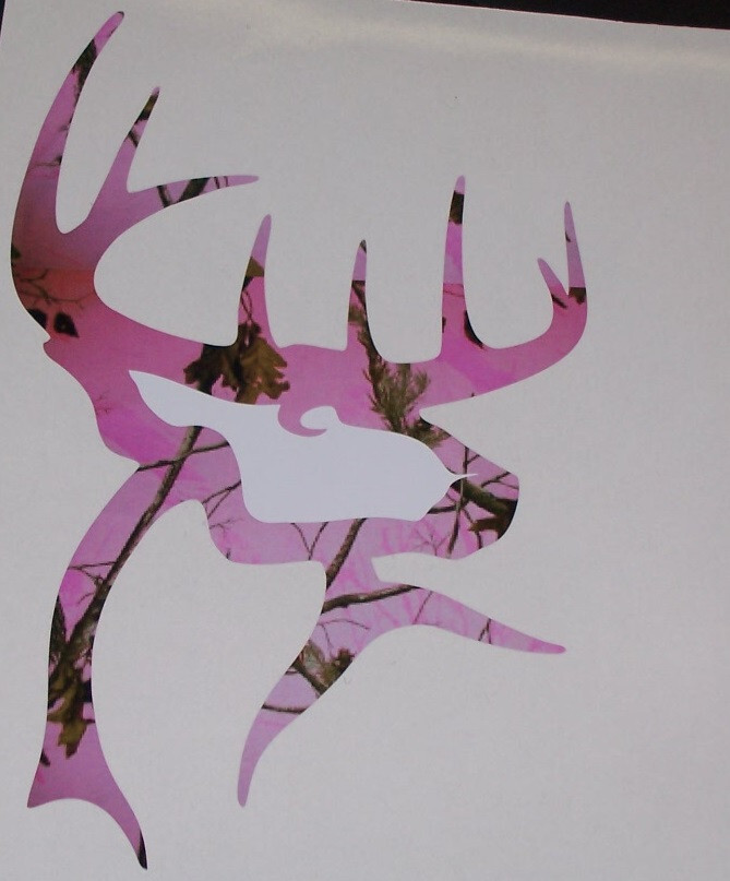 Buck Deer Commander Window Decal Sticker Decals Stickers Car Truck SUV Jeep