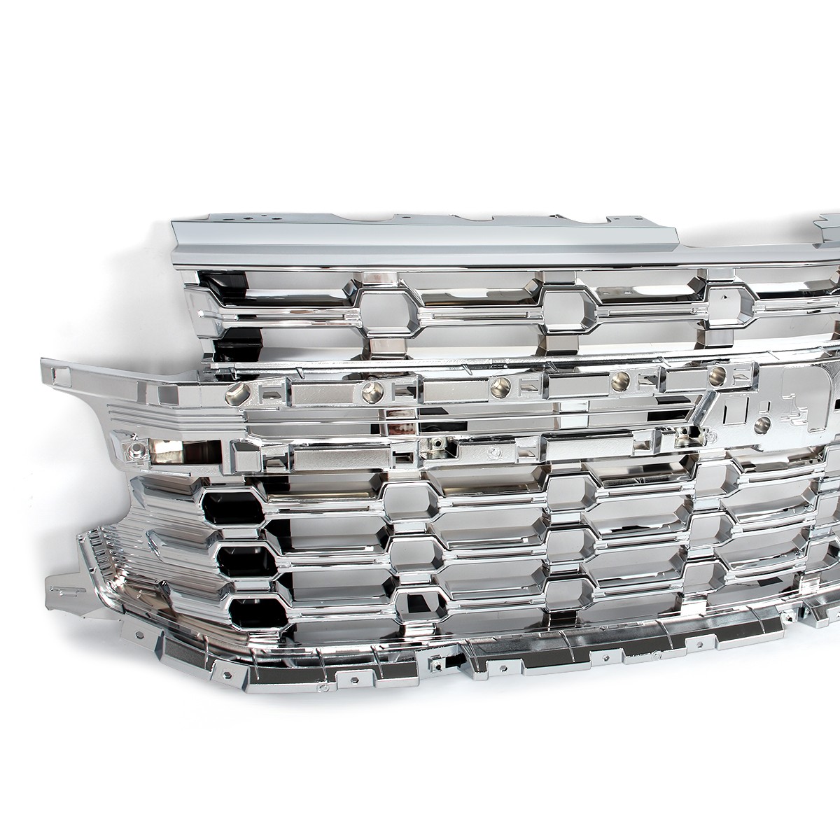 Chrome Front Bumper Upper Grille For Chevrolet Suburban Tahoe LS / Z71 2021-24