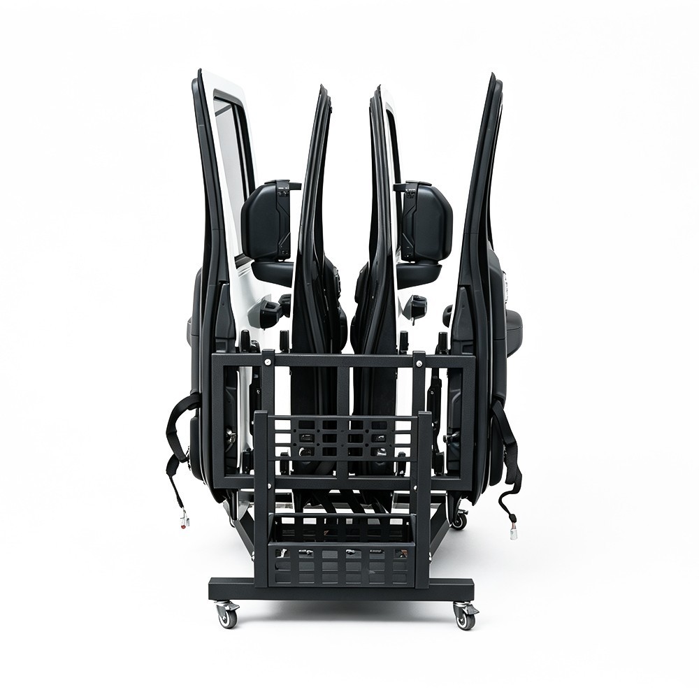 Door and Hard Top Storage Cart Rack for 2007-2026 Jeep Wrangler JK JL Gladiator