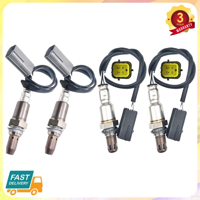4PCS Oxygen sensors For Nissan 350Z 3.5L V6 370Z 3.7L V6 2008 2009 Up&Downstream