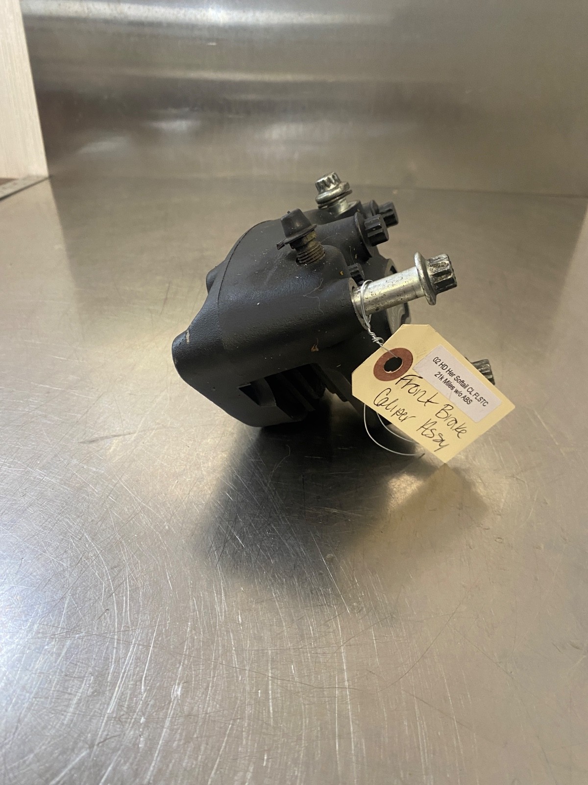 2002 Harley Davidson Heritage Softail Front Wheel Brake Caliper Assembly