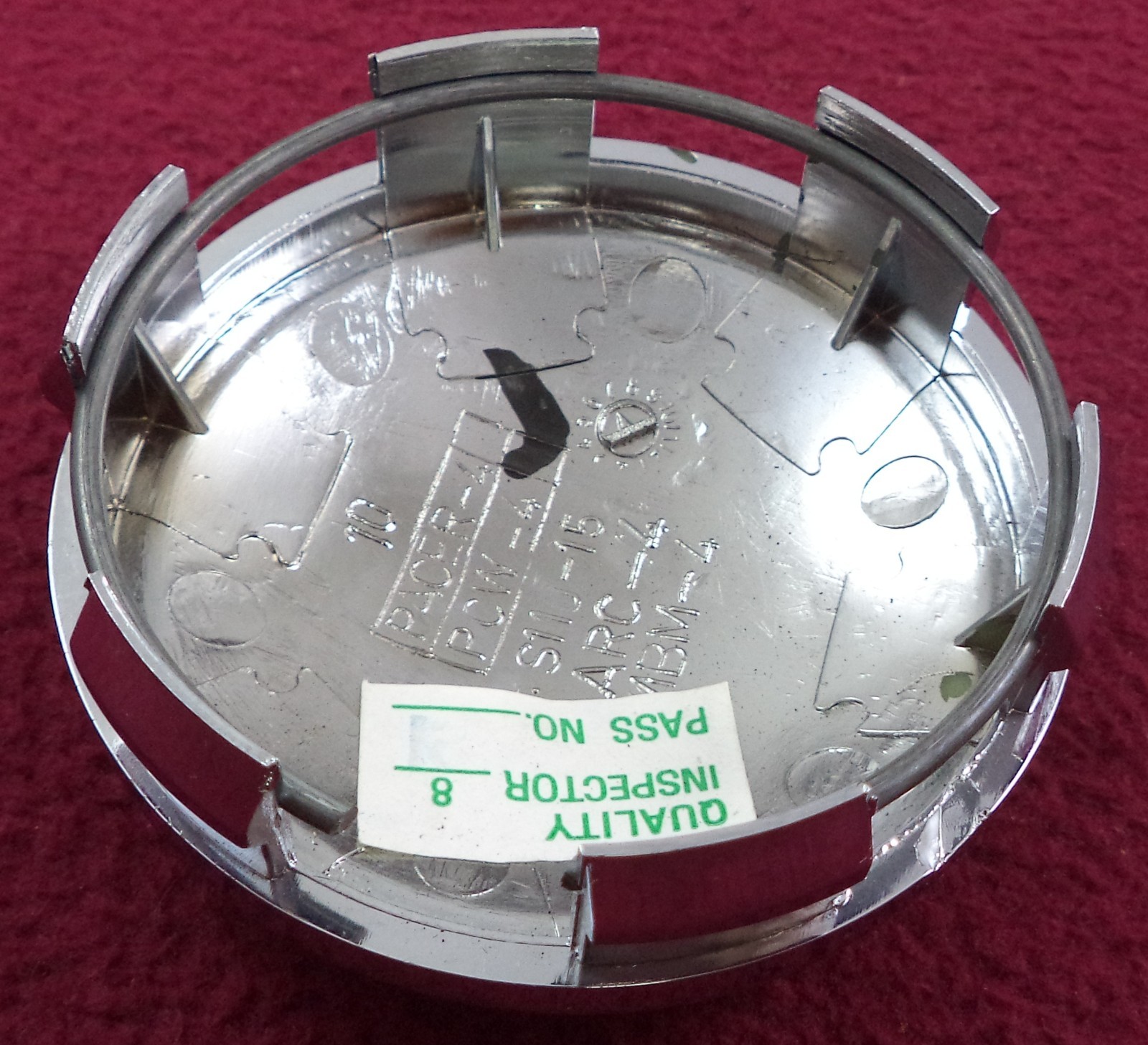 Pacer Wheels Chrome Custom Wheel Center Cap # PACER-4 / PCW-4 / S110-15 (1)