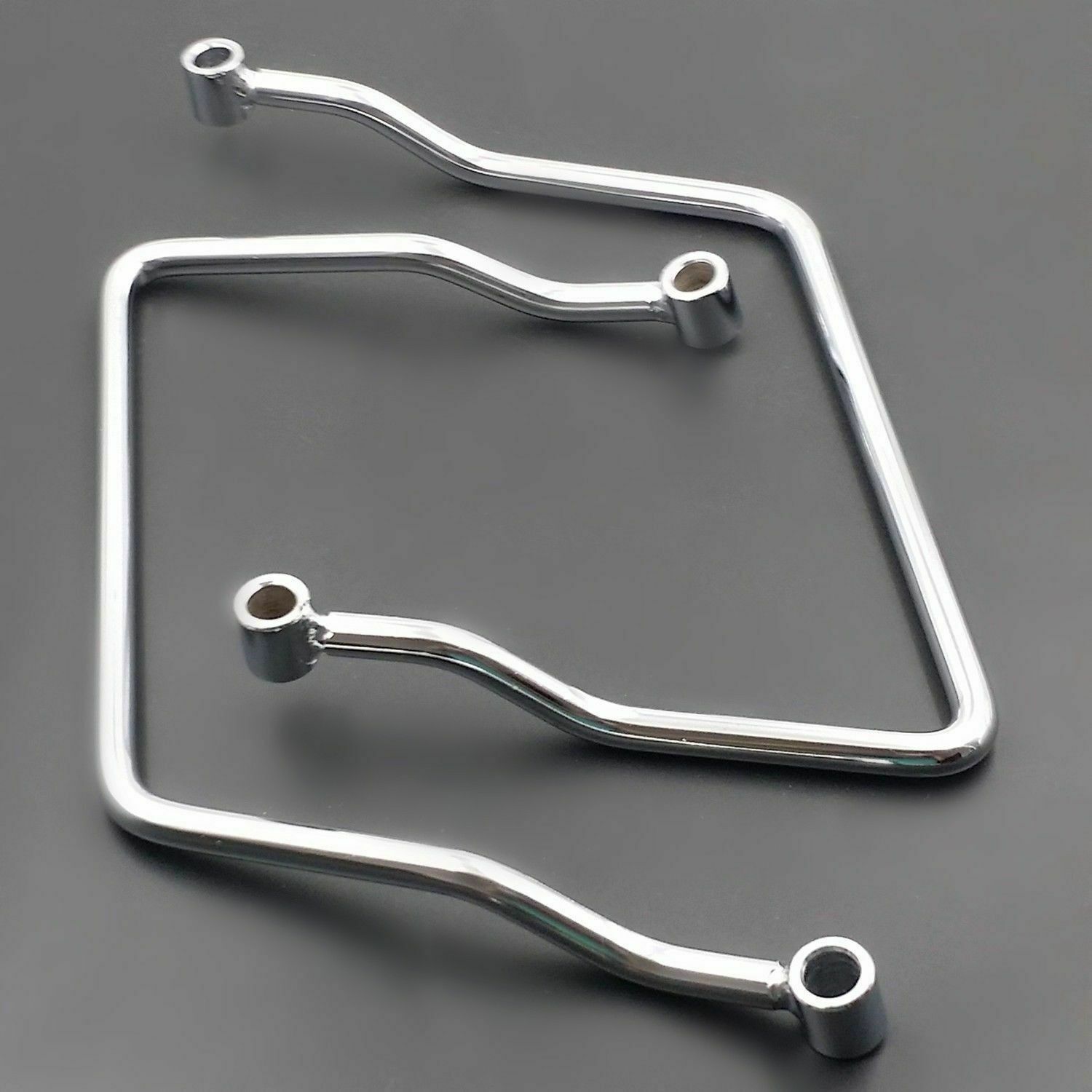 21.5cm Motorcycle Side Luggage Saddle Bag Support Bar Mount Bracket For Yamaha