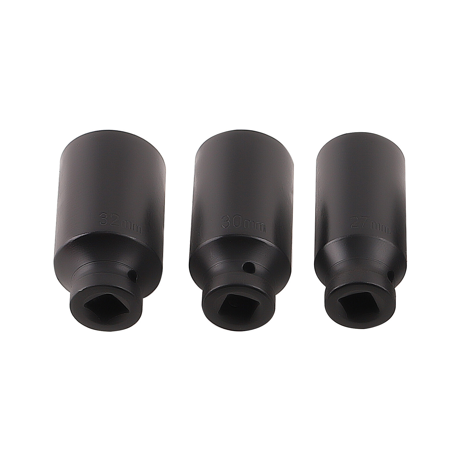 35PCS 1/2″ Deep Impact Socket Set Drive 6 Point Metric Garage Tool 8 – 32mm
