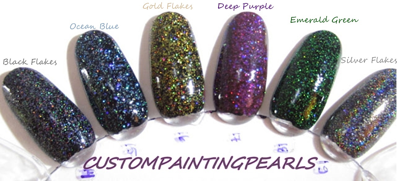 25g DEEP PURPLE metal flakes .004″ Kandies PPG Holographic paint HOK