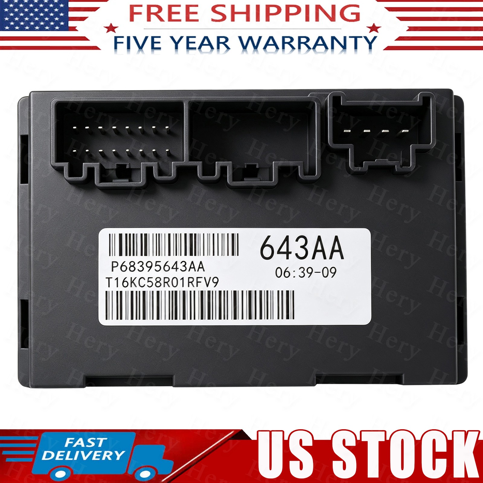 Programmed Transfer Case Control Module 68395643AA FOR 11-13 Jeep Grand Cherokee