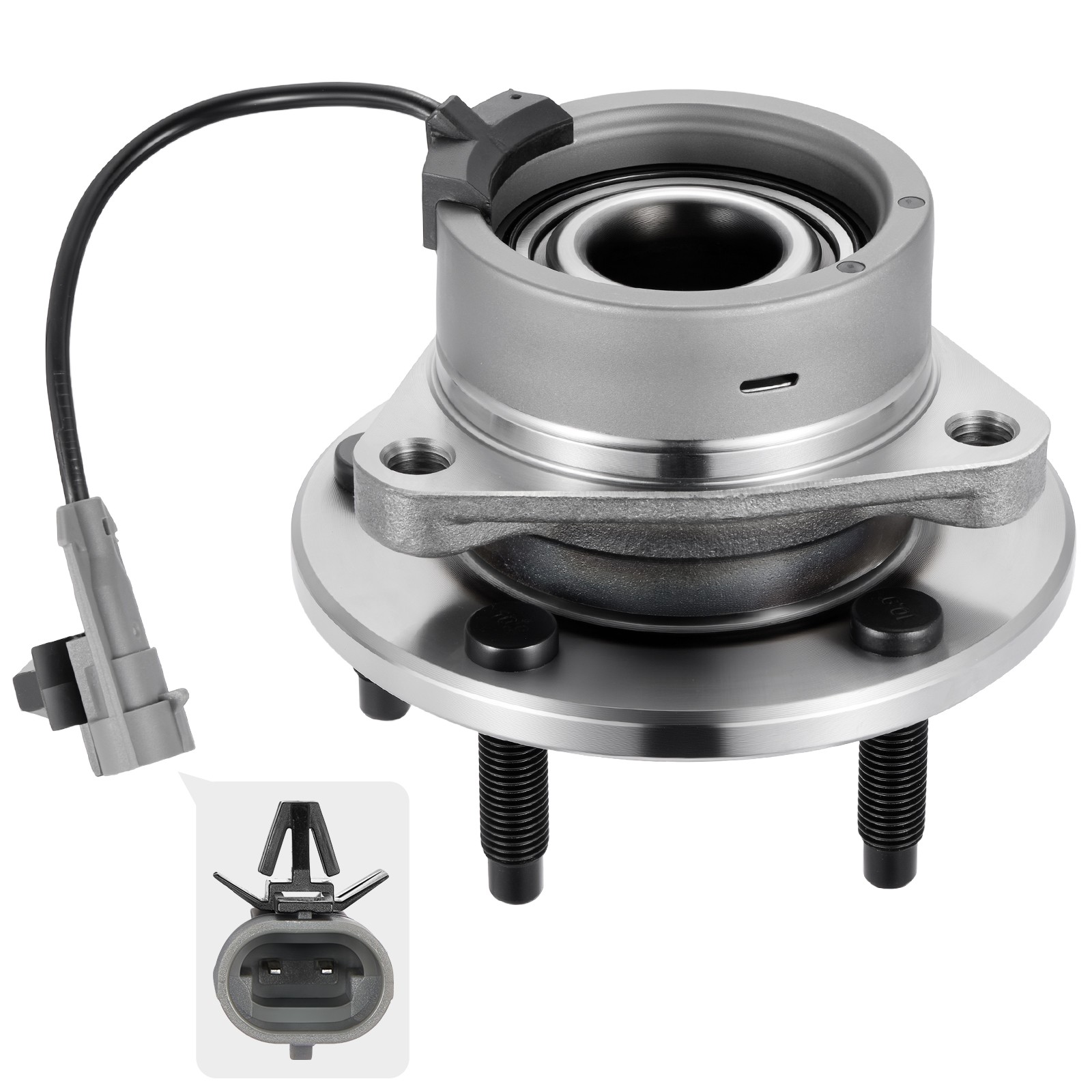 Front Wheel Bearing Hub with ABS 5 Lug Fits 2006 Pontiac Pursuit 2.4L 513206