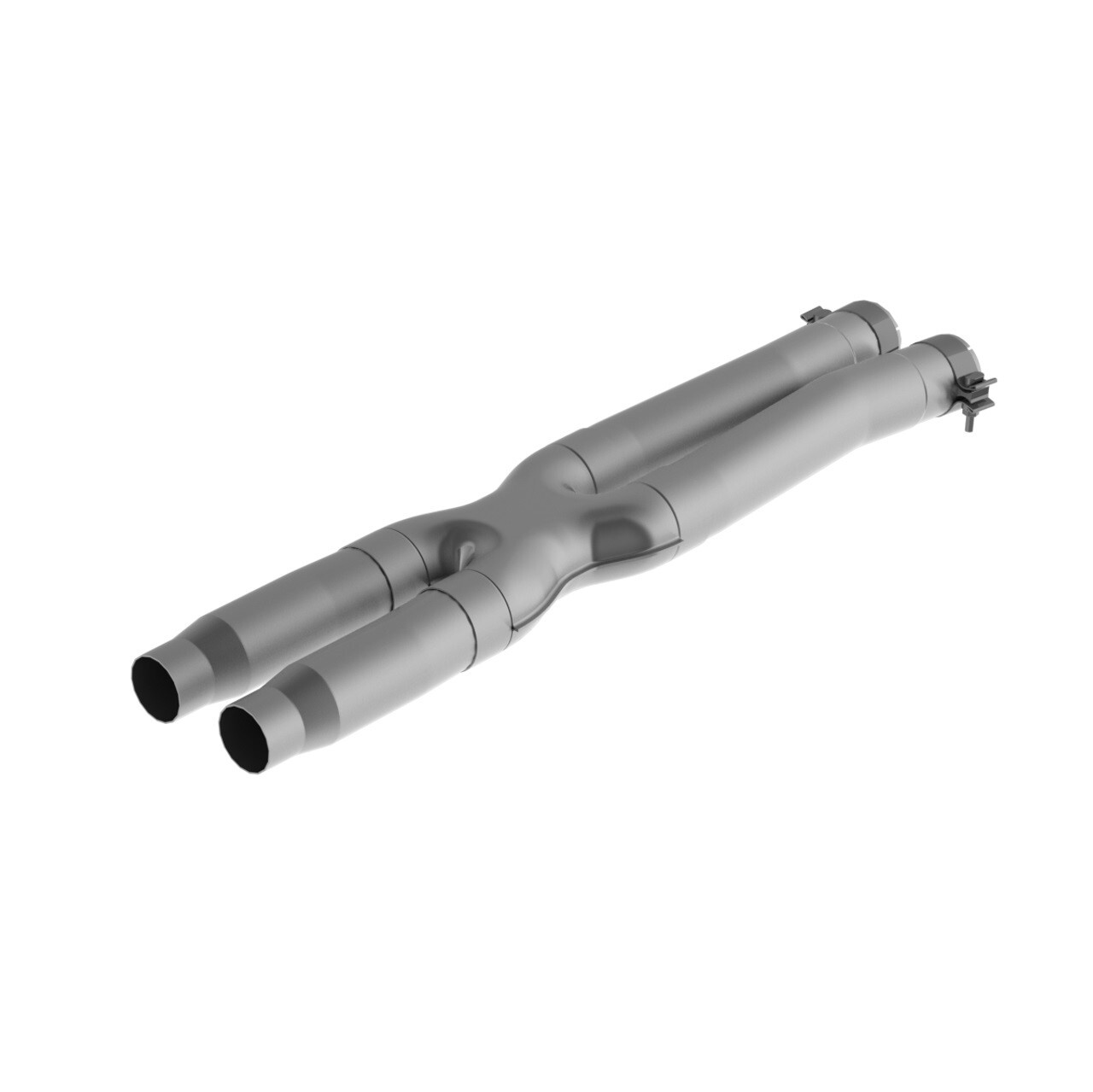 MBRP Armor Plus Resonator Delete X Pipe For 2015-2020 Ford Mustang Shelby GT350
