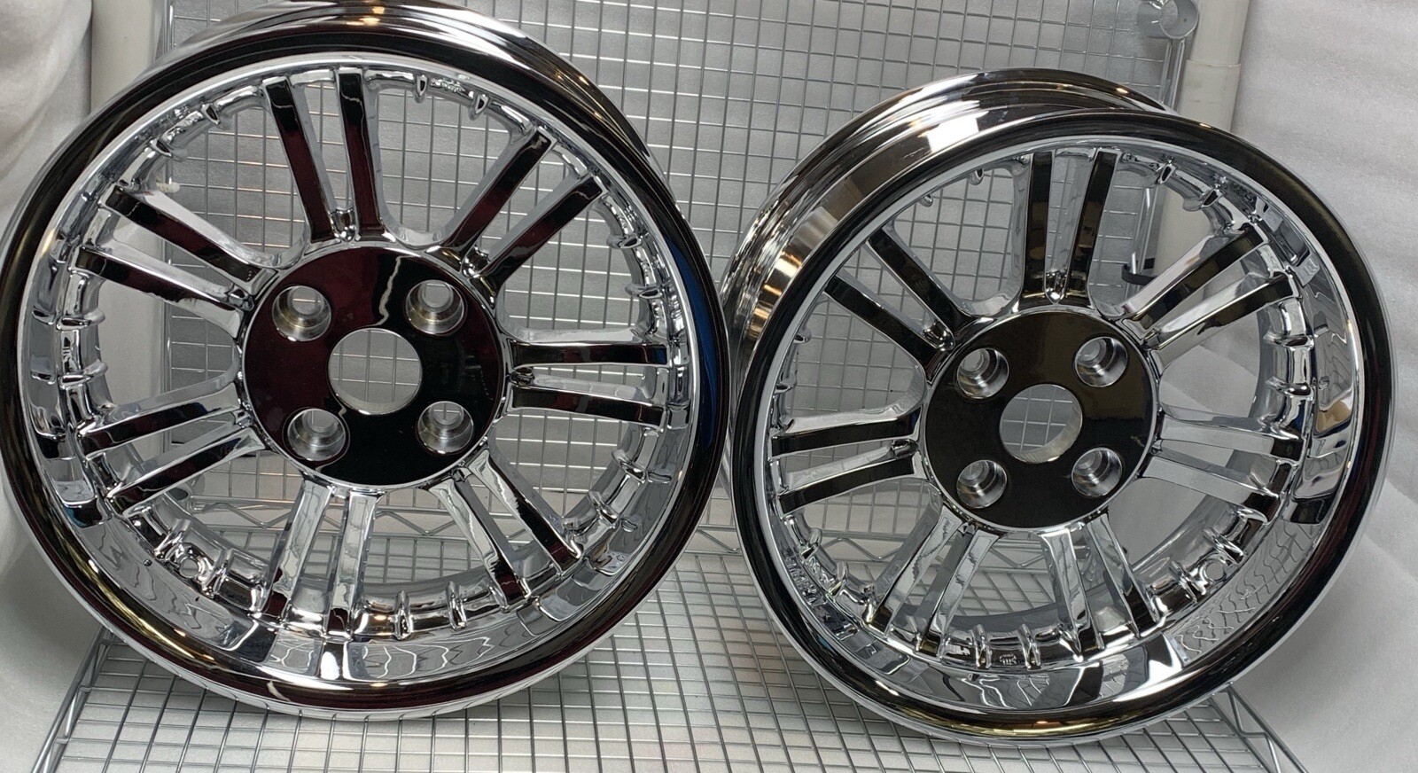 Harley FLHTCUTG Trike 2009-2024 Chrome Wheels 18” FRONT Tri Glide Rims EXCHANGE