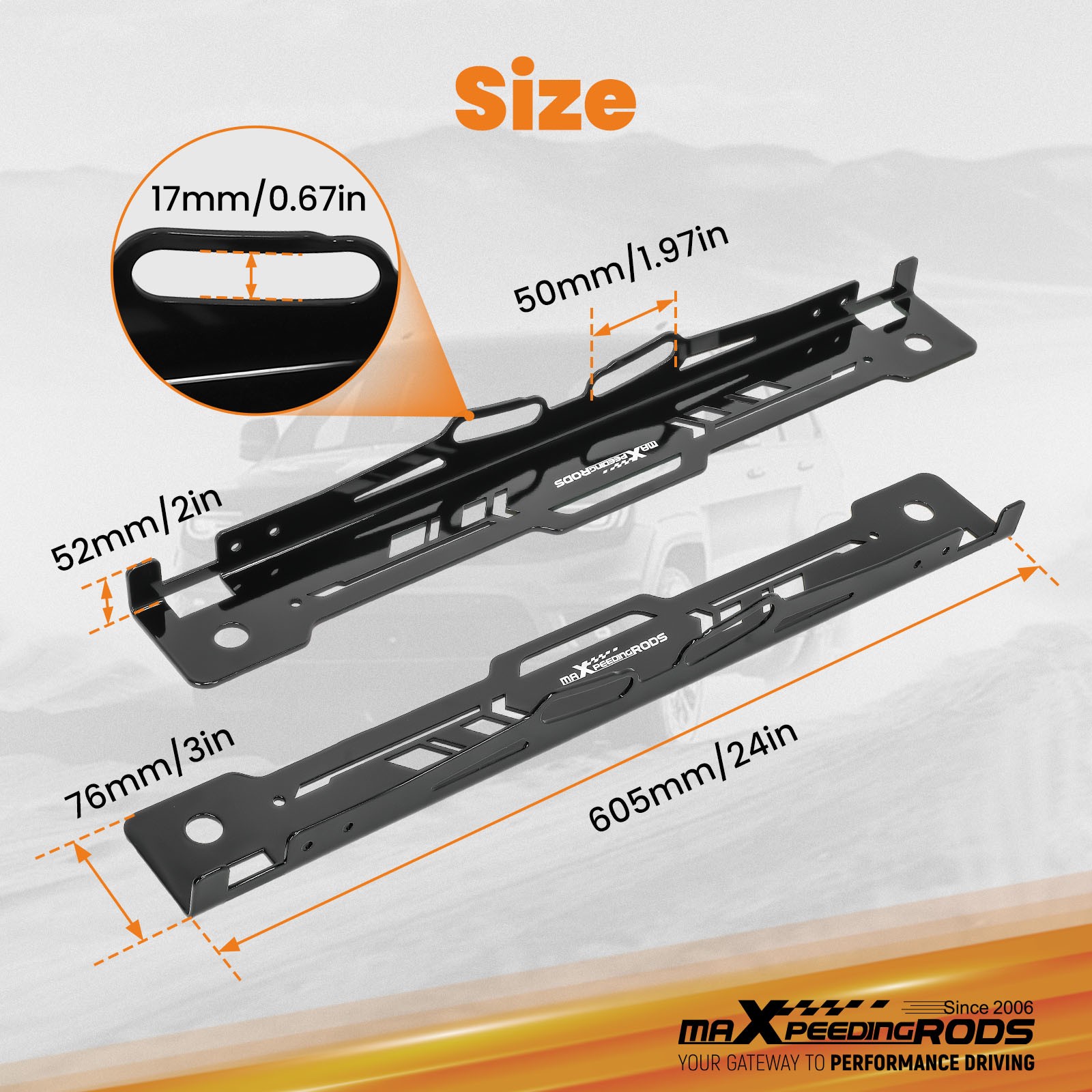 2x Long-Lasting Wheel Alignment Tool Pair Powder Coated Finish Resists Scratches