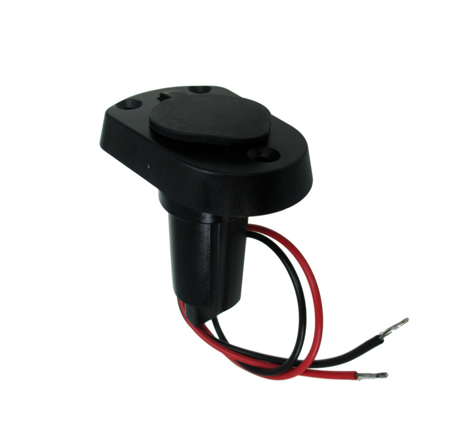Pactrade Marine Boat Nylon Cap 2-Prong Stern Light Top Socket Plug-in Pole Base