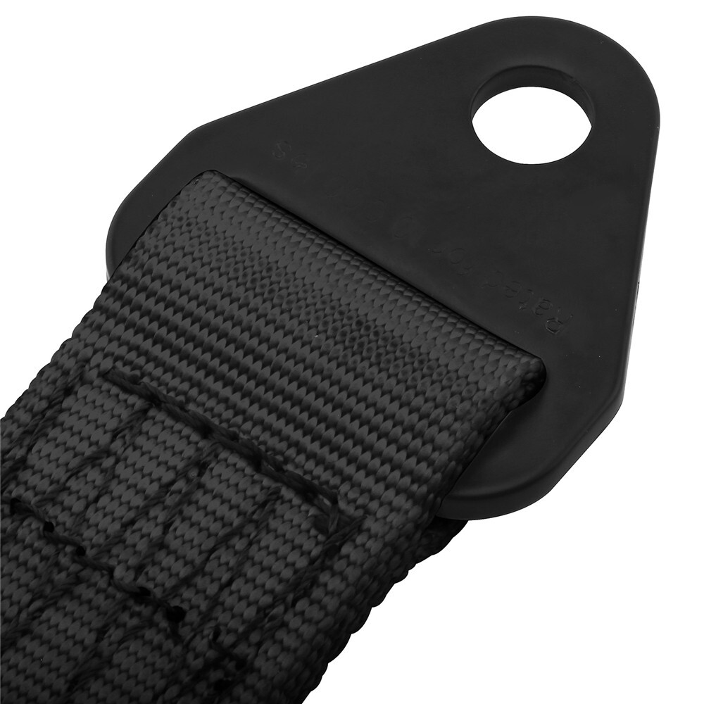 Black 10000lb Limit Straps Shock Suspension 10″ 12″ 14″ 16″ 18″ 20″ 22″ 24″ 26″