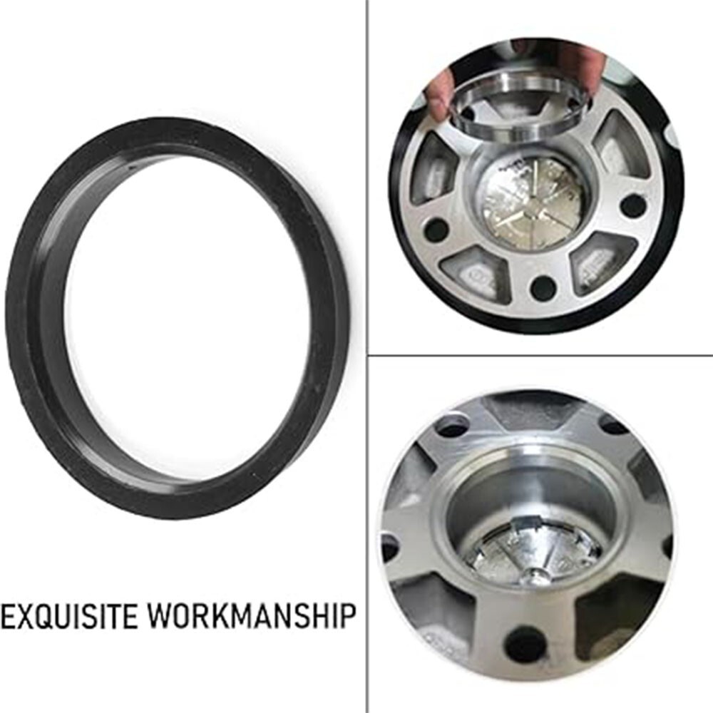 4pcs OD: 73mm 2.88in ID: 64mm 2.52in Hub Centric Rings for Wheel Modification
