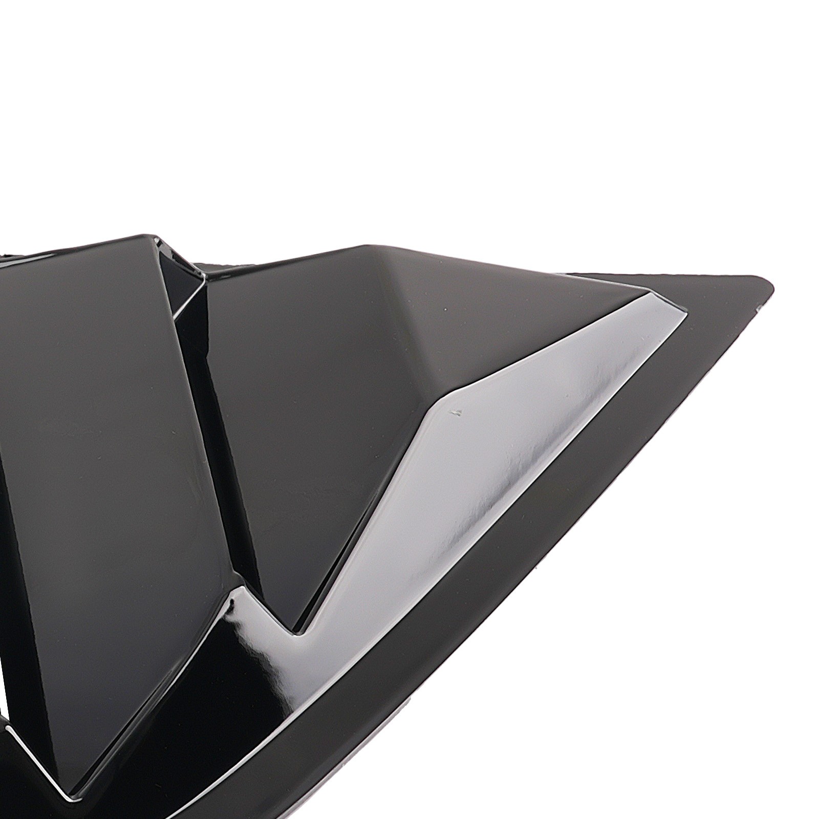 Side Window Louvers for Dodge Challenger 08-22 Gloss Black ABS Weather Proof