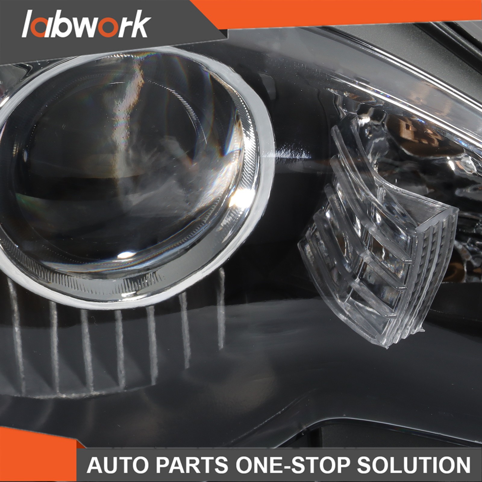 Labwork LED Headlights Assembly W/Halogen Turn Signal For Lexus IS 2014-16 Right