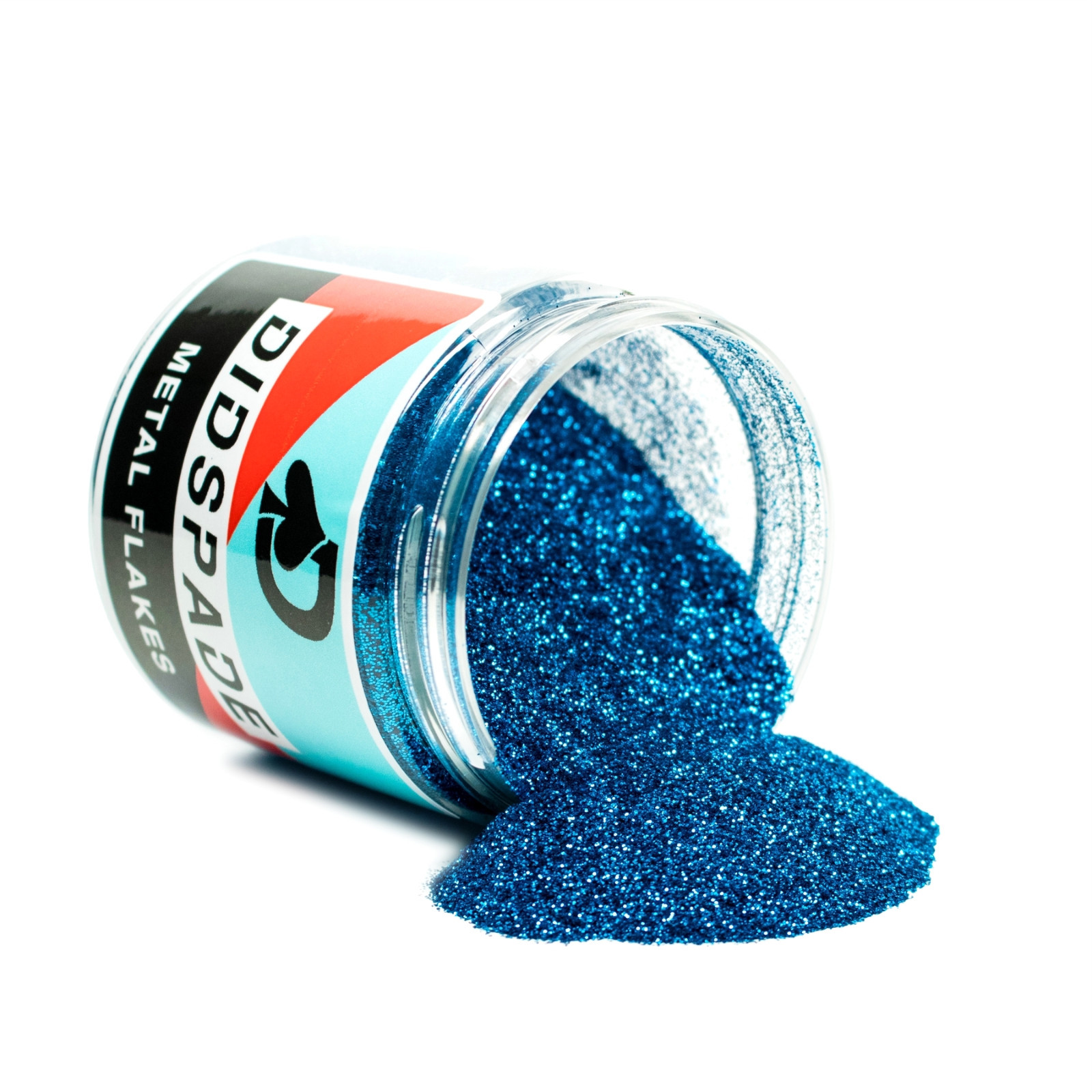 2oz Pacific Blue 0.008 Blue Micro Metal Flake – Solvent Resistant Glitter