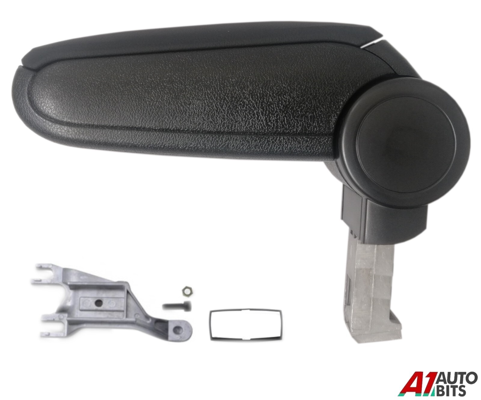 Fit For Audi A4 B6 / B7 2002 – 2008 Black Pu Leather Arm Rest Center Console