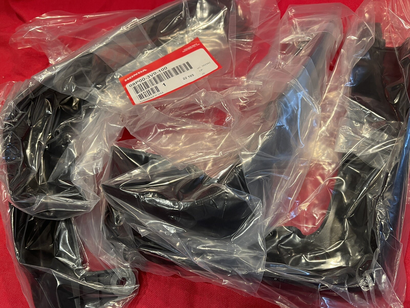 2023 2024 NEW GENUINE HONDA HR-V LX EX EX-L SPLASH MUD GUARDS 08P00-3V0-100 OEM