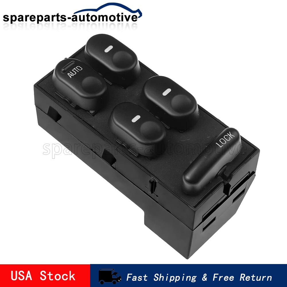 Power Window Lock Switch Front Left 10433029 for Buick Century Regal 1997-2005