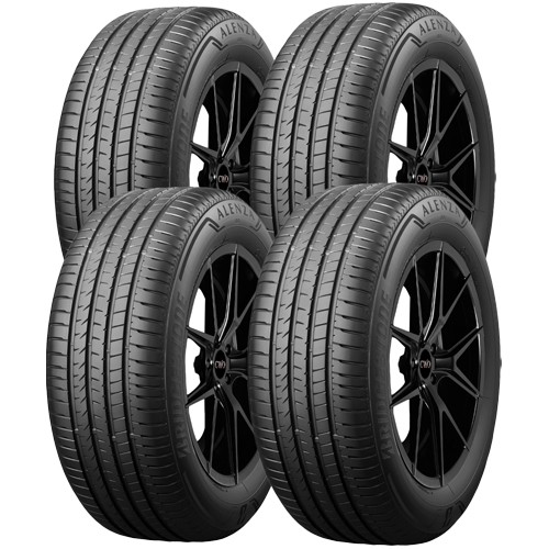 (QTY 4) 265/50R19 Bridgestone Alenza 001 110W XL Black Wall Tires