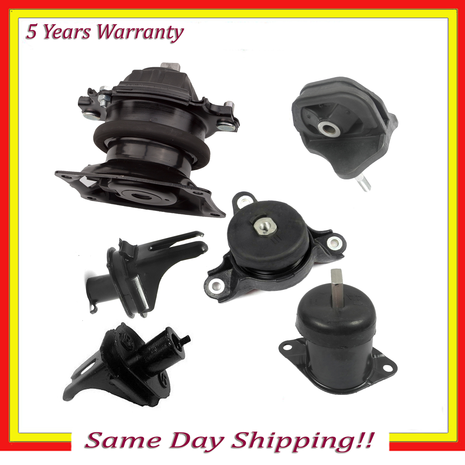 Engine Trans Mount For Honda Accord 3.5L 4561 4575EL 4577 65025 4591 65003 M1104