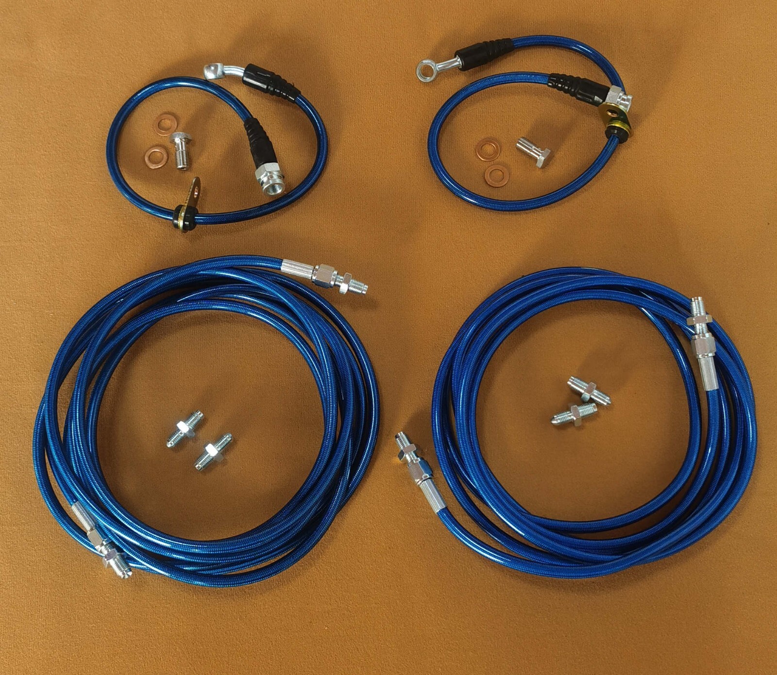 Complete Rear Brake Lines Replacement Kit for 1998-2002 Honda Accord w/ Disc