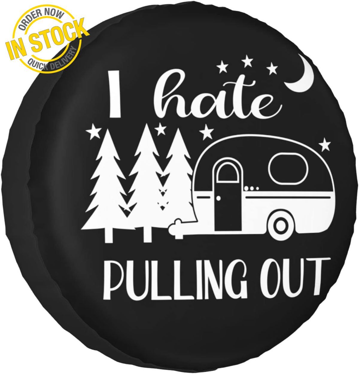 16″ Funny Spare Tire Cover Fit for Jeep Wrangler Rv SUV Truck Travel Trailer