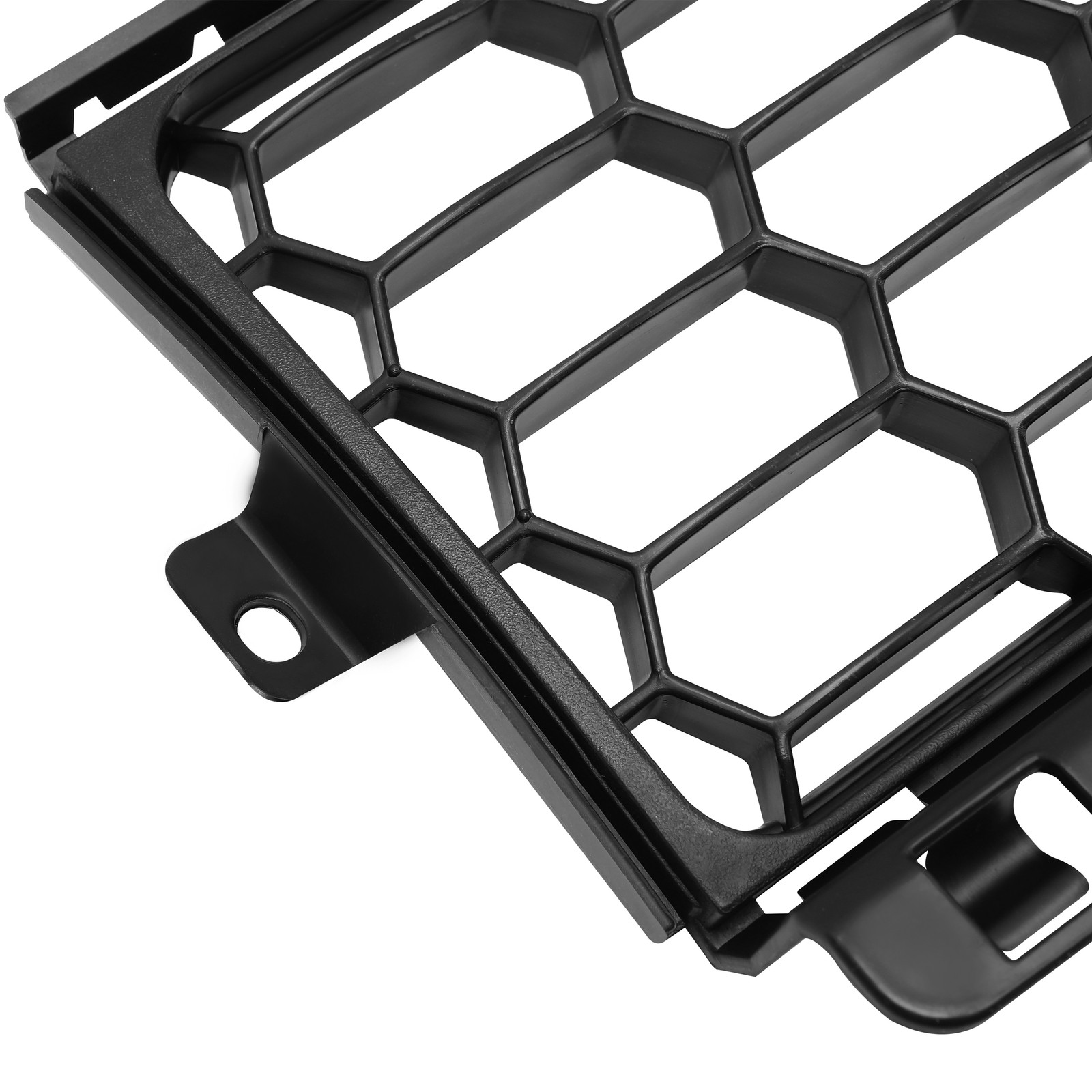 2PC New Black Front Bumper Grille Grill For Jeep Renegade 2015 16 2017 2018 2019