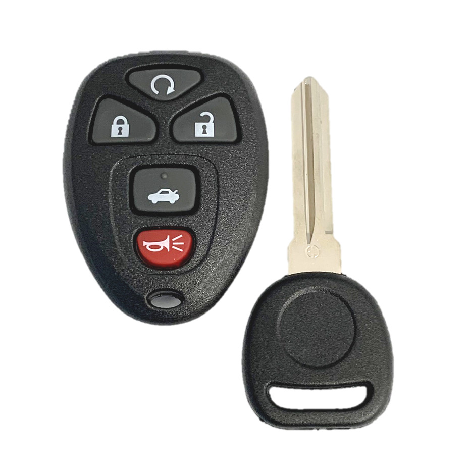 New Replacement Keyless Entry Remote Key Fob + Key 5 Button KOBGT04A 22733524