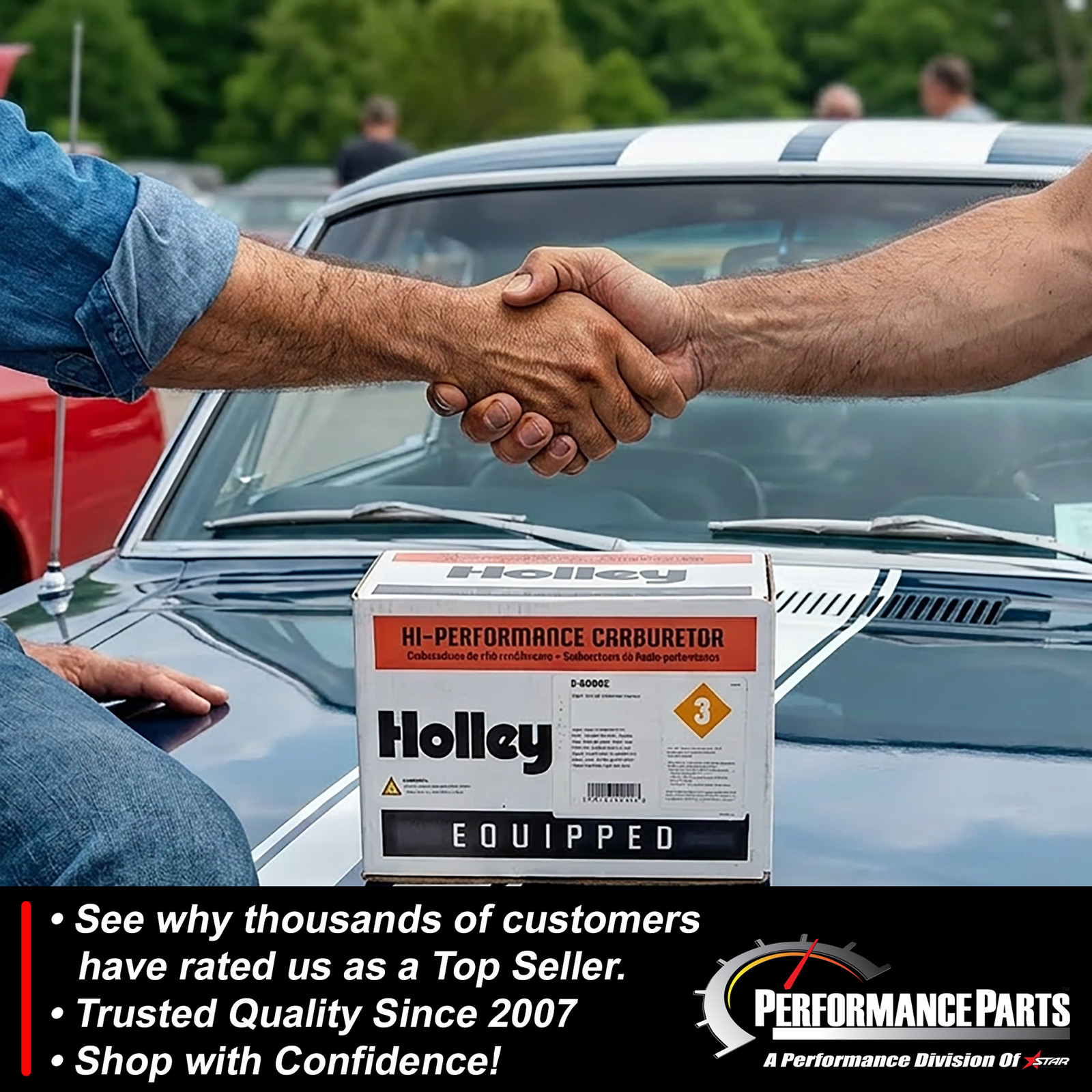 DSS Piston Set 8700-4000; E-Series 4.000 in., Flat Top, 5.7 in. Rod for 350 SBC