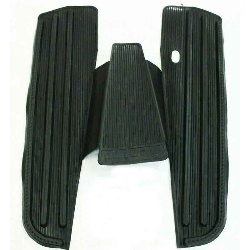 COMPLETE BLACK RUBBER FLOOR MAT STRIP TYPE FIT FOR VESPA PX PE T5 LML XE