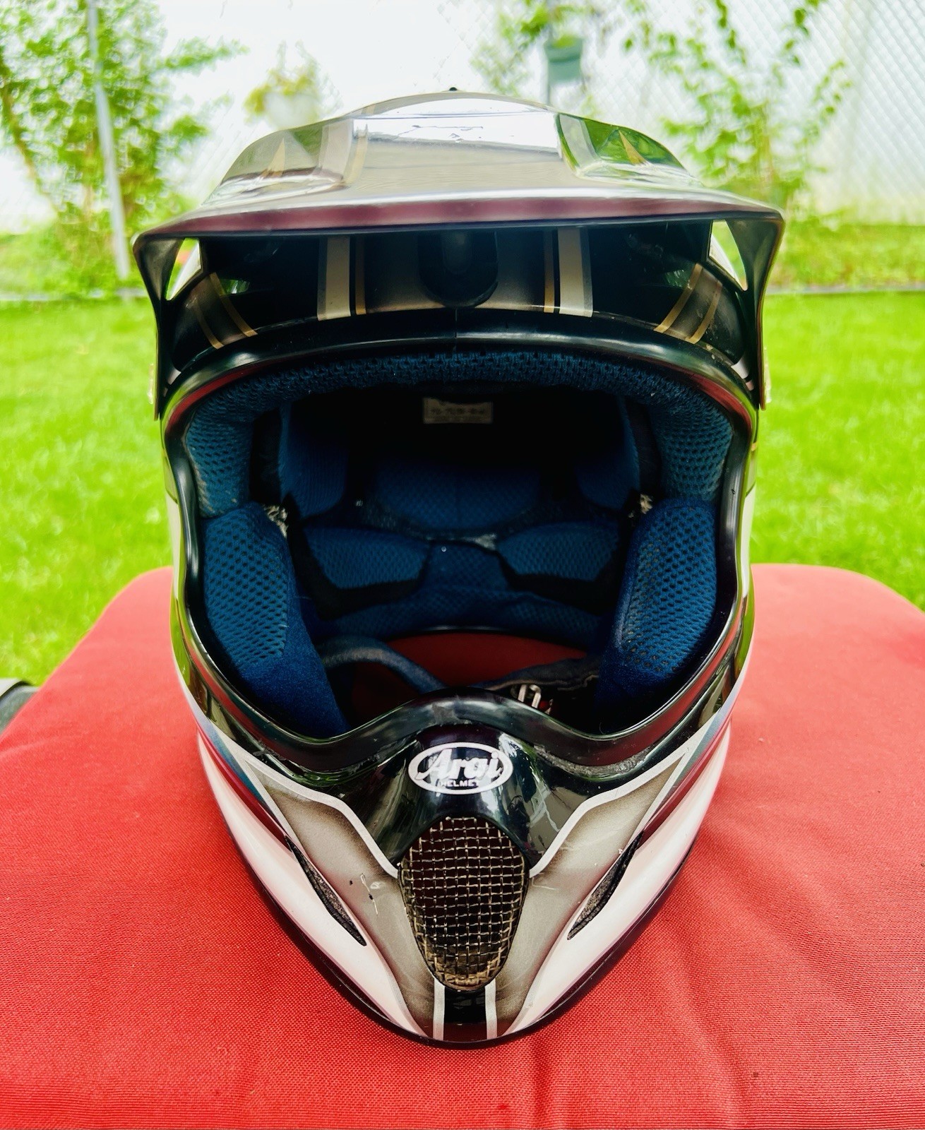Vintage 2001 Arai VX-Pro/Victory Paint/Full Face Helmet/Tribal/Size Large