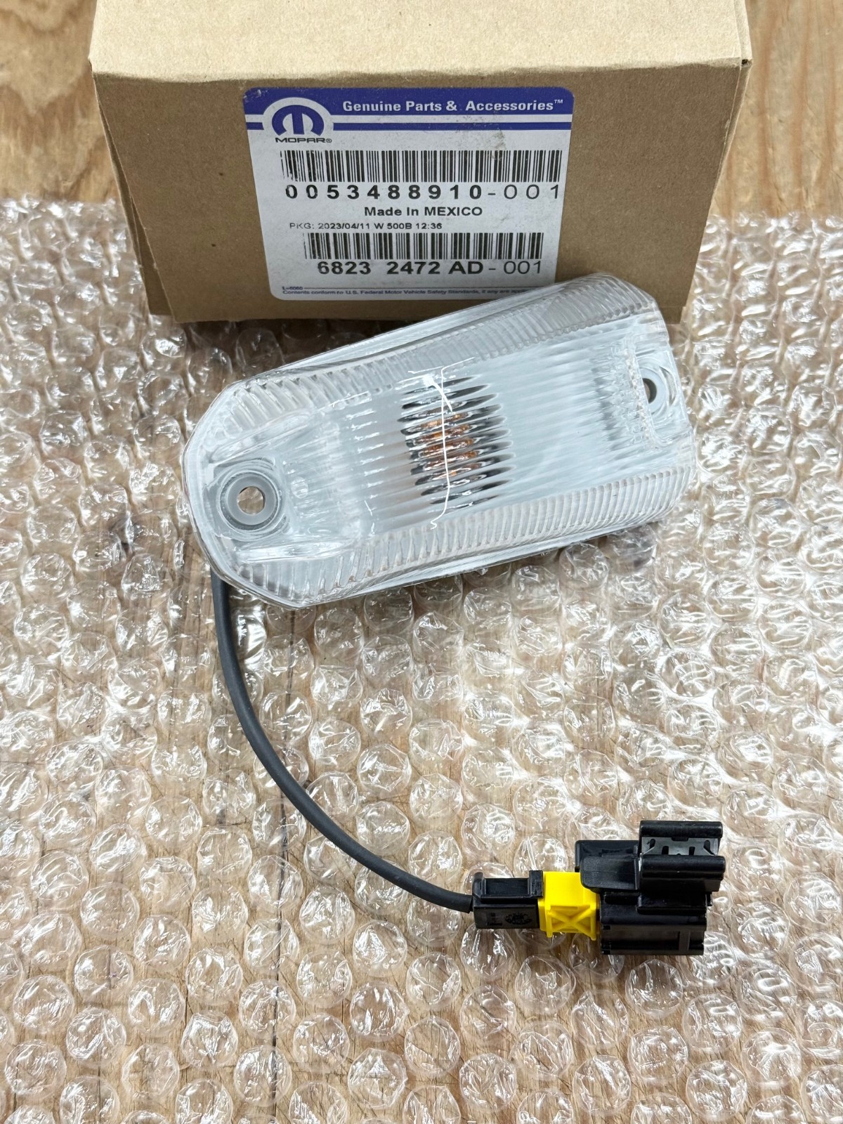 2014-2024 RAM PROMASTER 1500 2500 3500 ROOF CLEARANCE LAMP LIGHT (5) OEM MOPAR