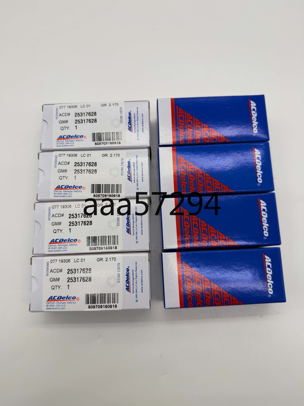New 8Pcs OEM 25317628 Fuel Injectors for 99-07 Chevy Silverado GMC 4.8/5.3/6.0L