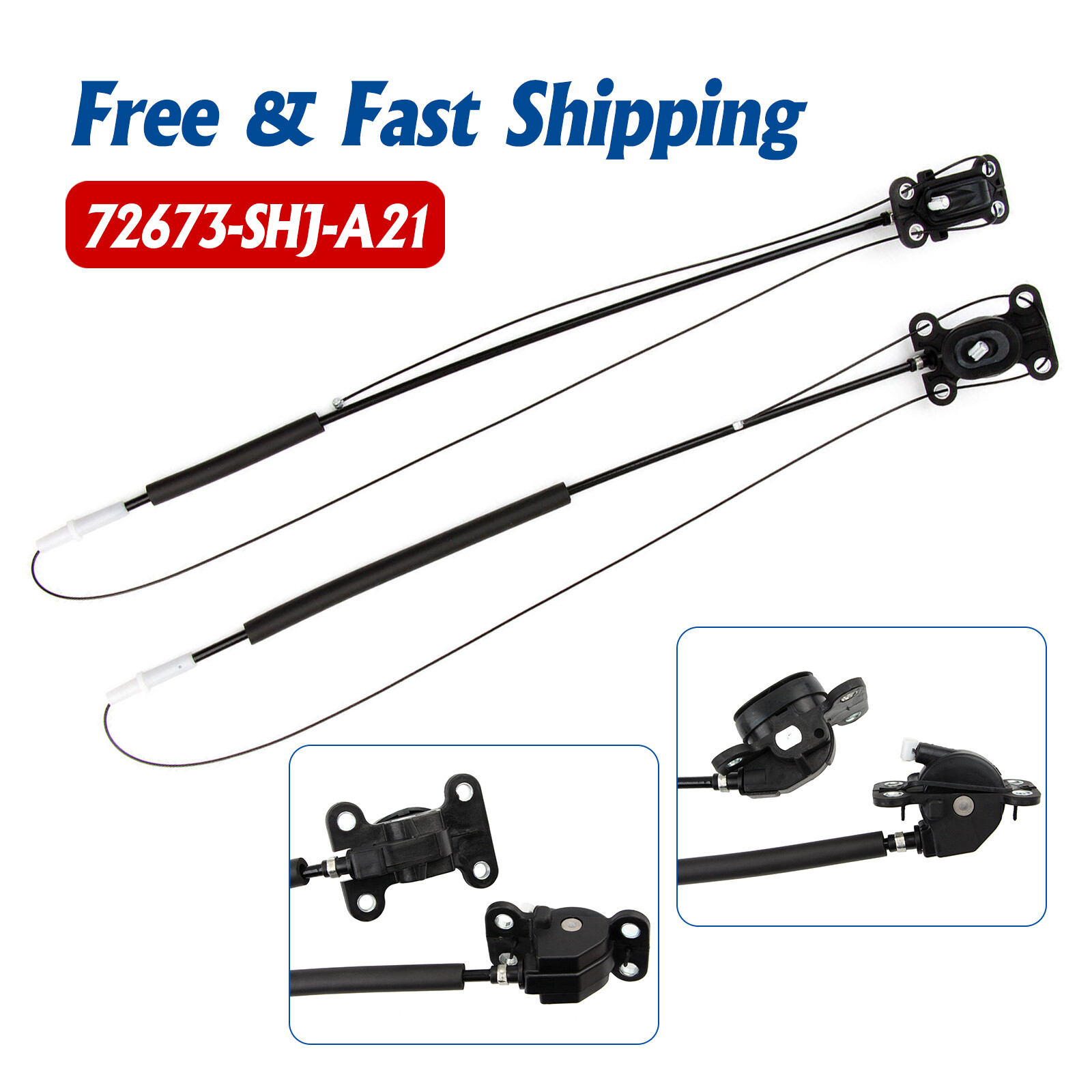Power Sliding Door Cable Kit W/O Motor Right Side for 2005-2010 Honda Odyssey