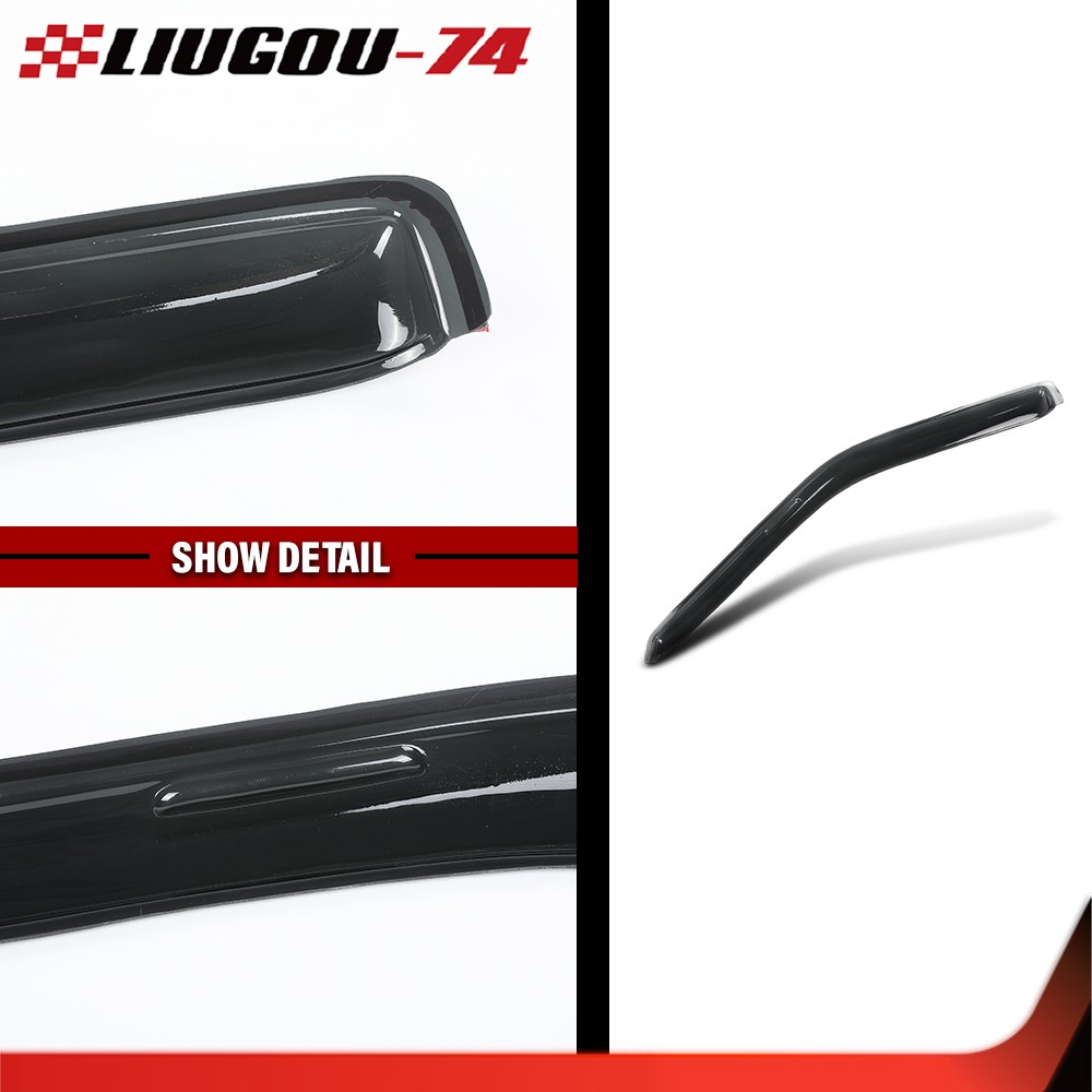 In-Channel Ventvisor Window Deflectors Fits Nissan Pathfinder Pickup D21 87-97