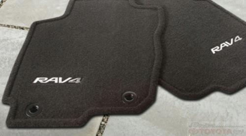 2013 – 2018 TOYOTA RAV4 OEM BLACK CARPET FLOOR MATS PT206-42130-20 SET OF 4