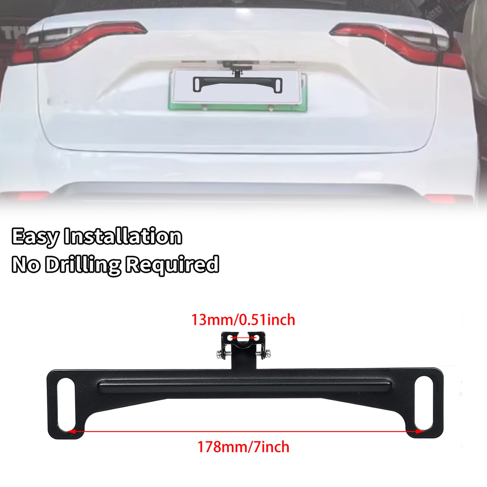 Camera Blocker License Plate Sturdy Construction For Reliable Use Premium