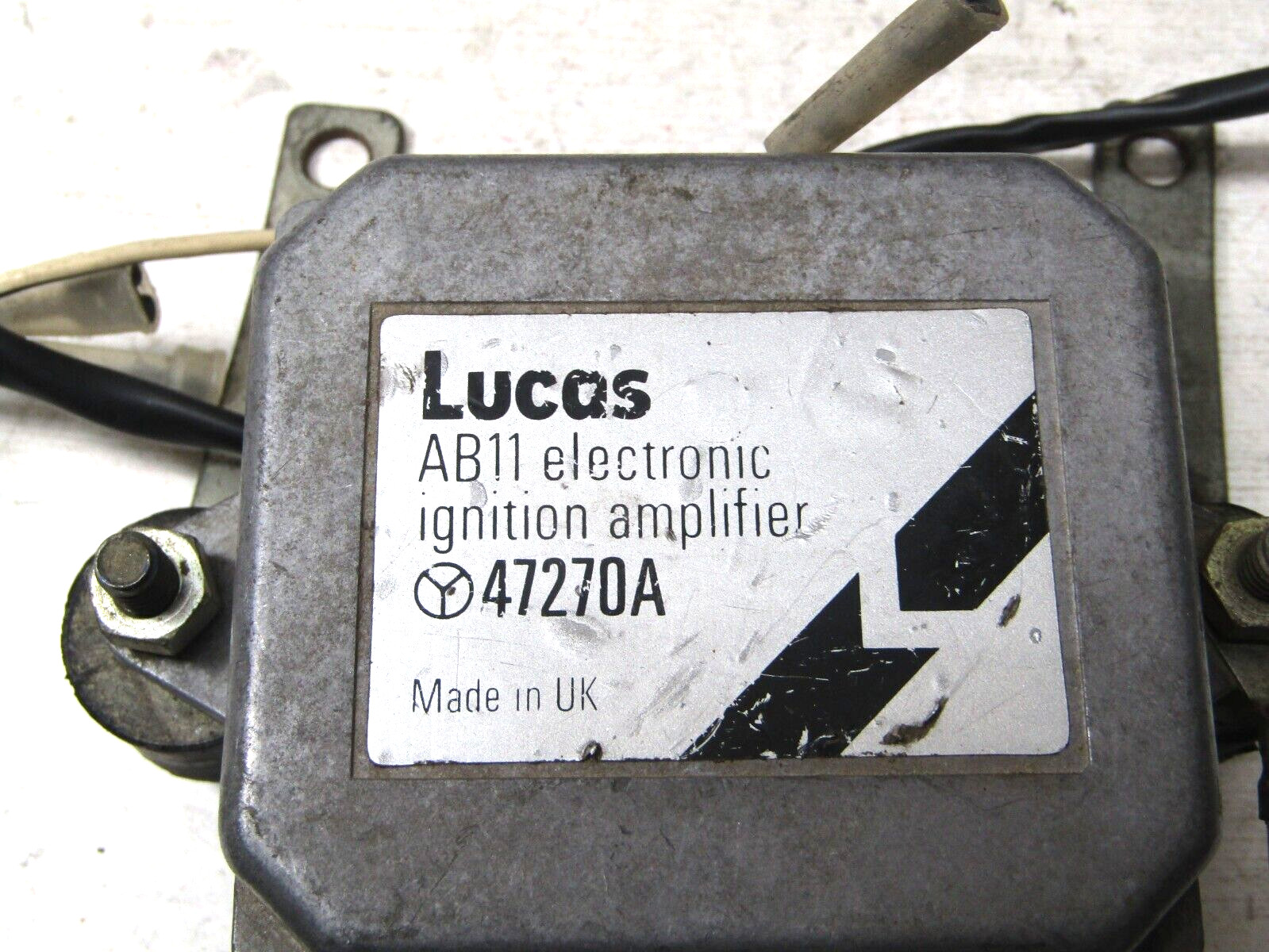 79 Triumph Lucas Electronic Ignition Amplifier Unit CDI Box 47270A AB11 #953