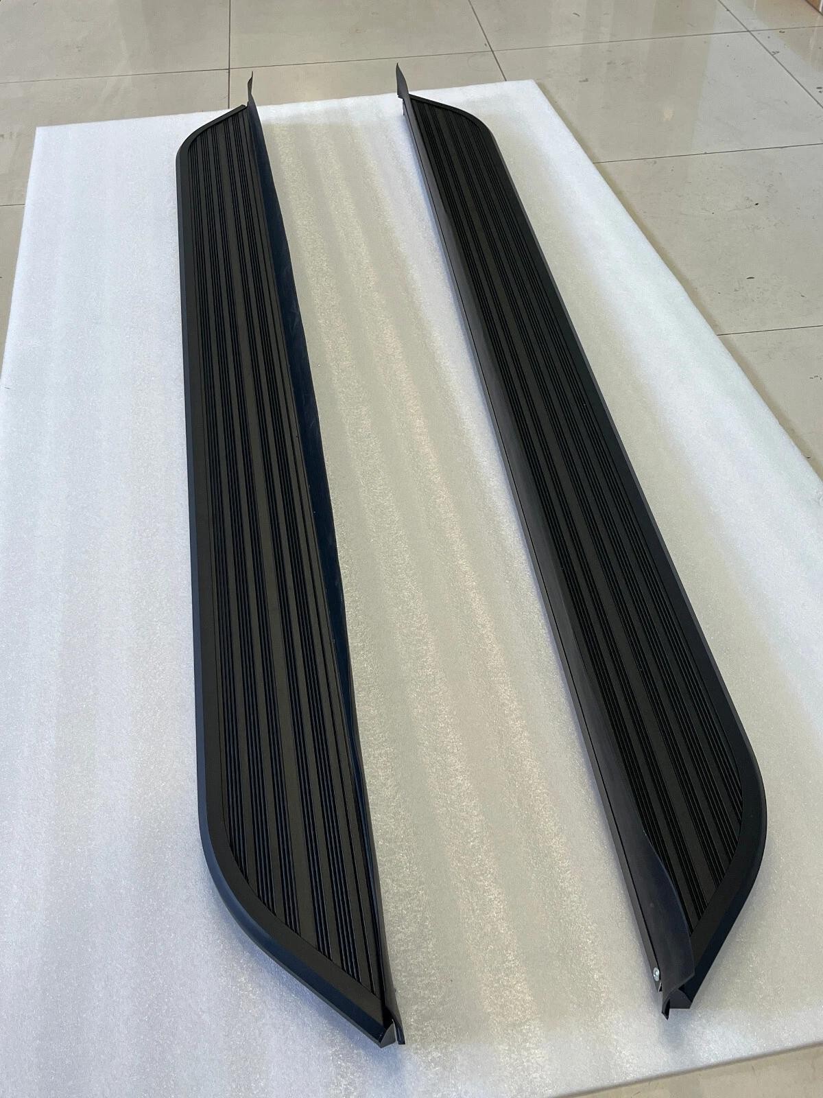 Black Running Boards Side Steps Nerf Bars Fits For Cadillac Escalade 2015-2020