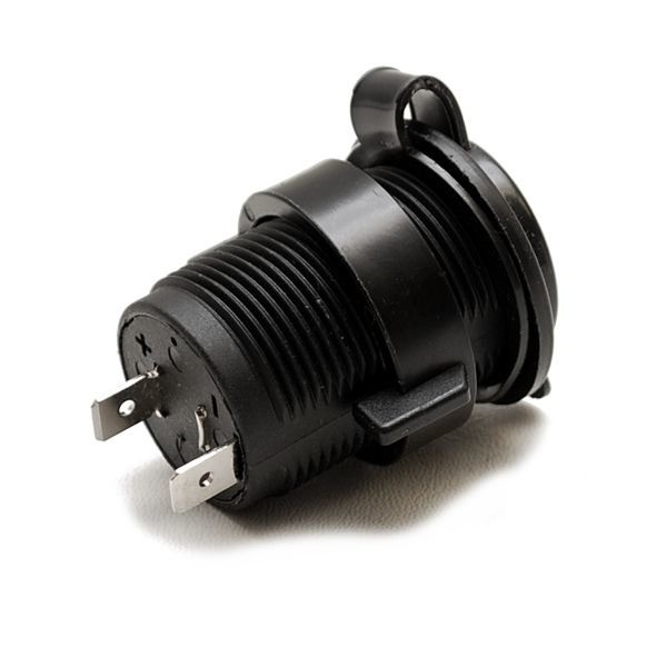 Marinco Boat 12V Power Outlet 12VRCO | Black