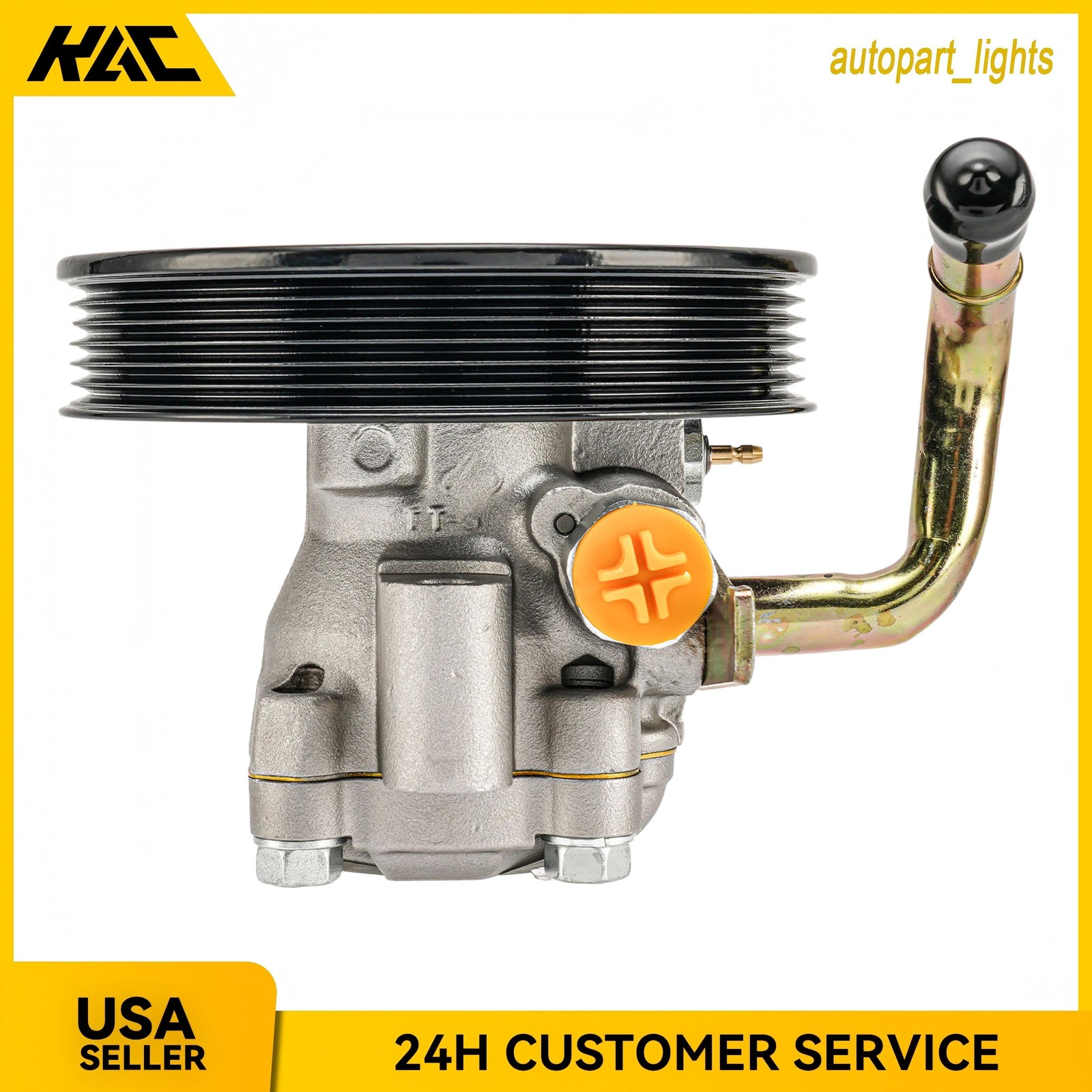 Power Steering Pump Fit For 01-05 06 Hyundai Santa Fe 2.7L V6 5710026100 96667