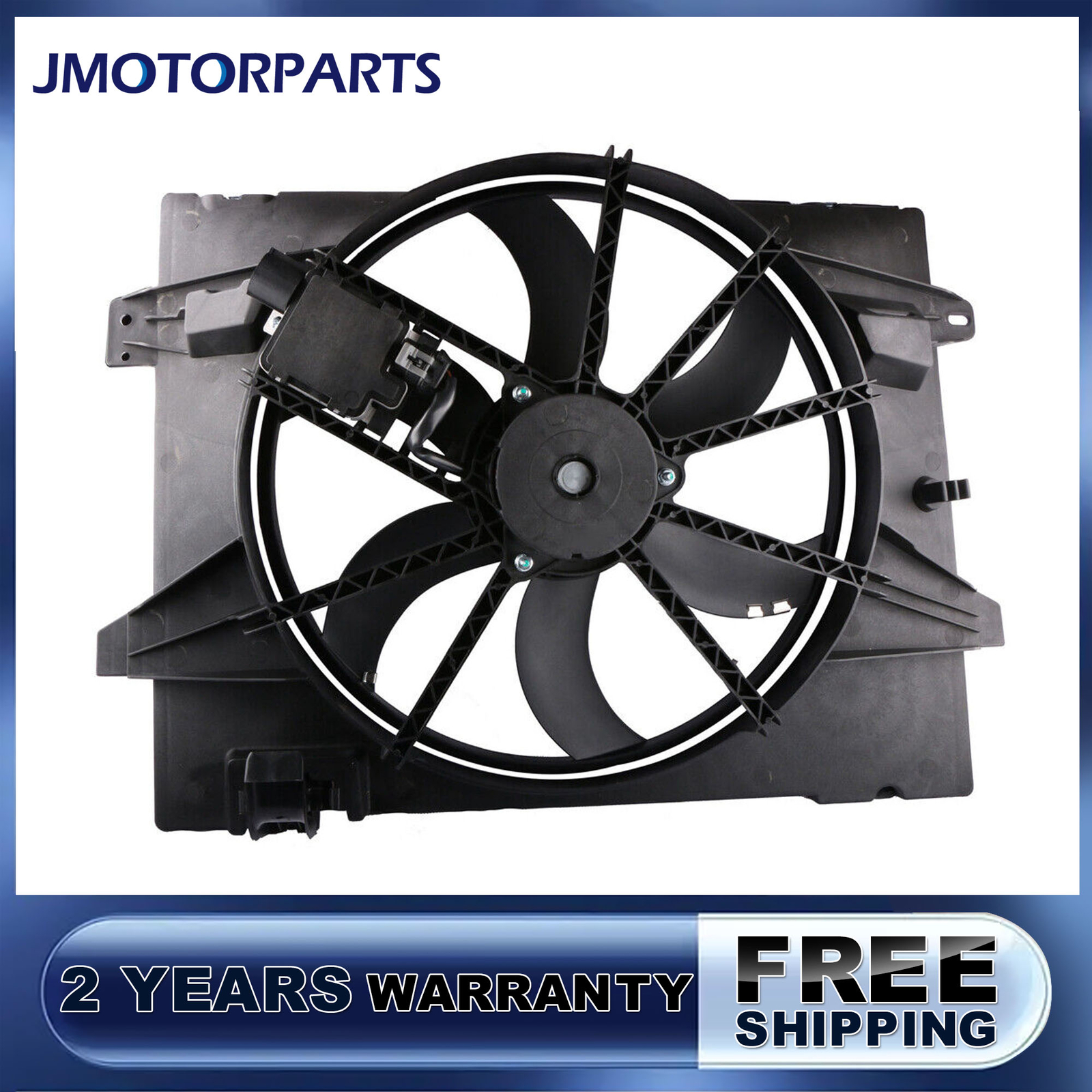 Radiator Cooling Fan Assembly For Mercury Grand Marquis Ford Crown Victoria 4.6L
