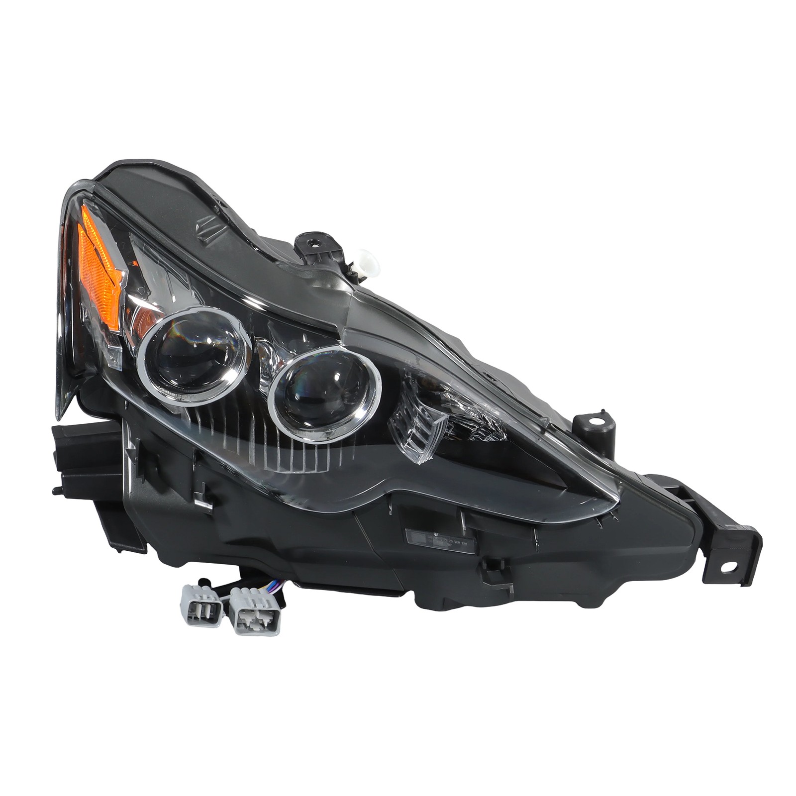 Front Right LED Headlights Assembly W/Halogen Turn Signal For Lexus IS 2014-2016