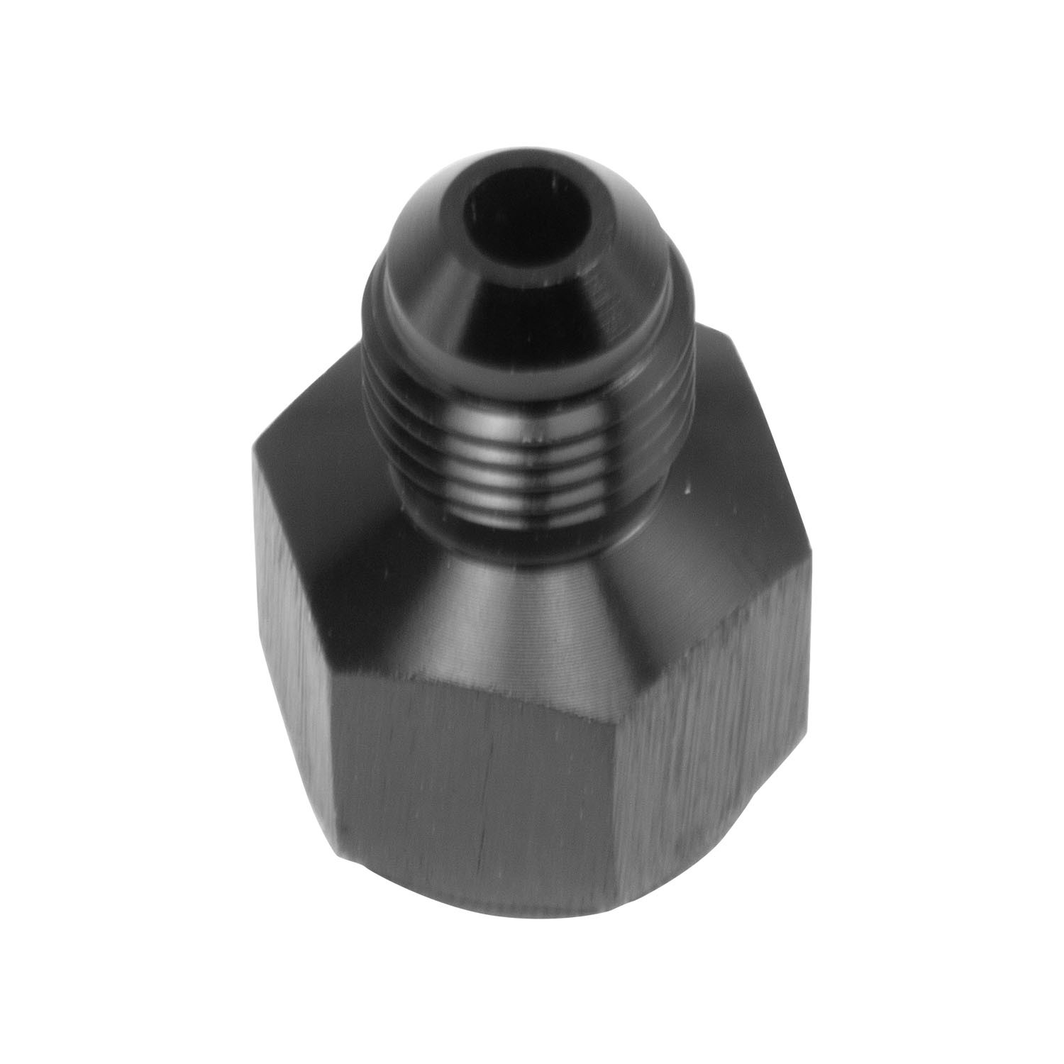 BLACK Aluminum 6AN Female to 4AN Male Flare Reducer Adapter Hot US