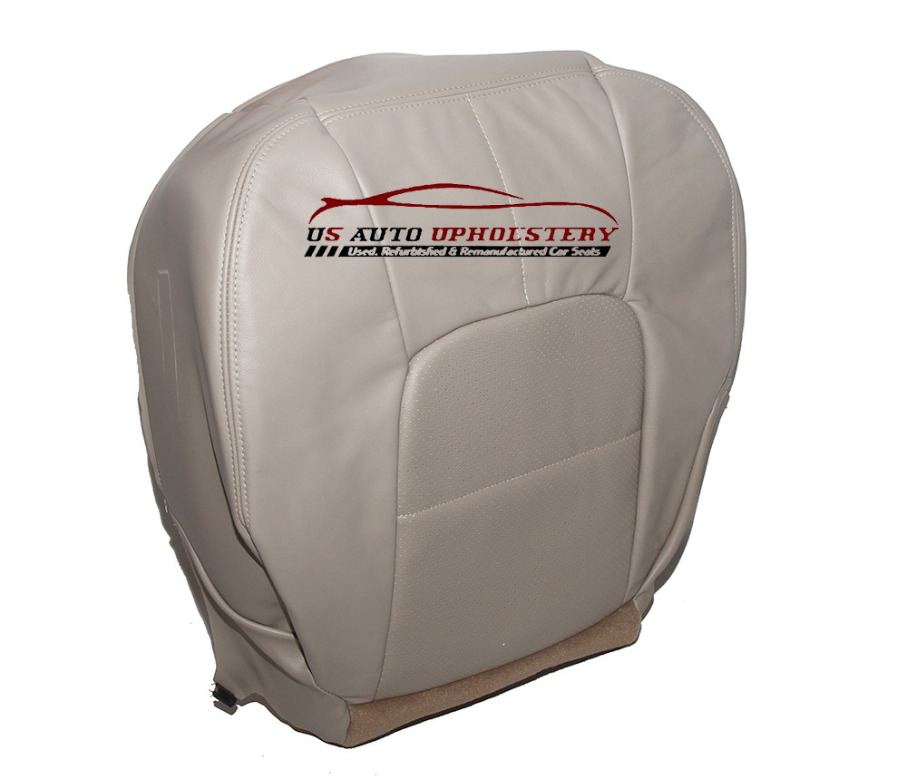 2000 CadillacEscalade DriverBottom PERFORATEDSynthetic Leather SeatCover 2oneTan