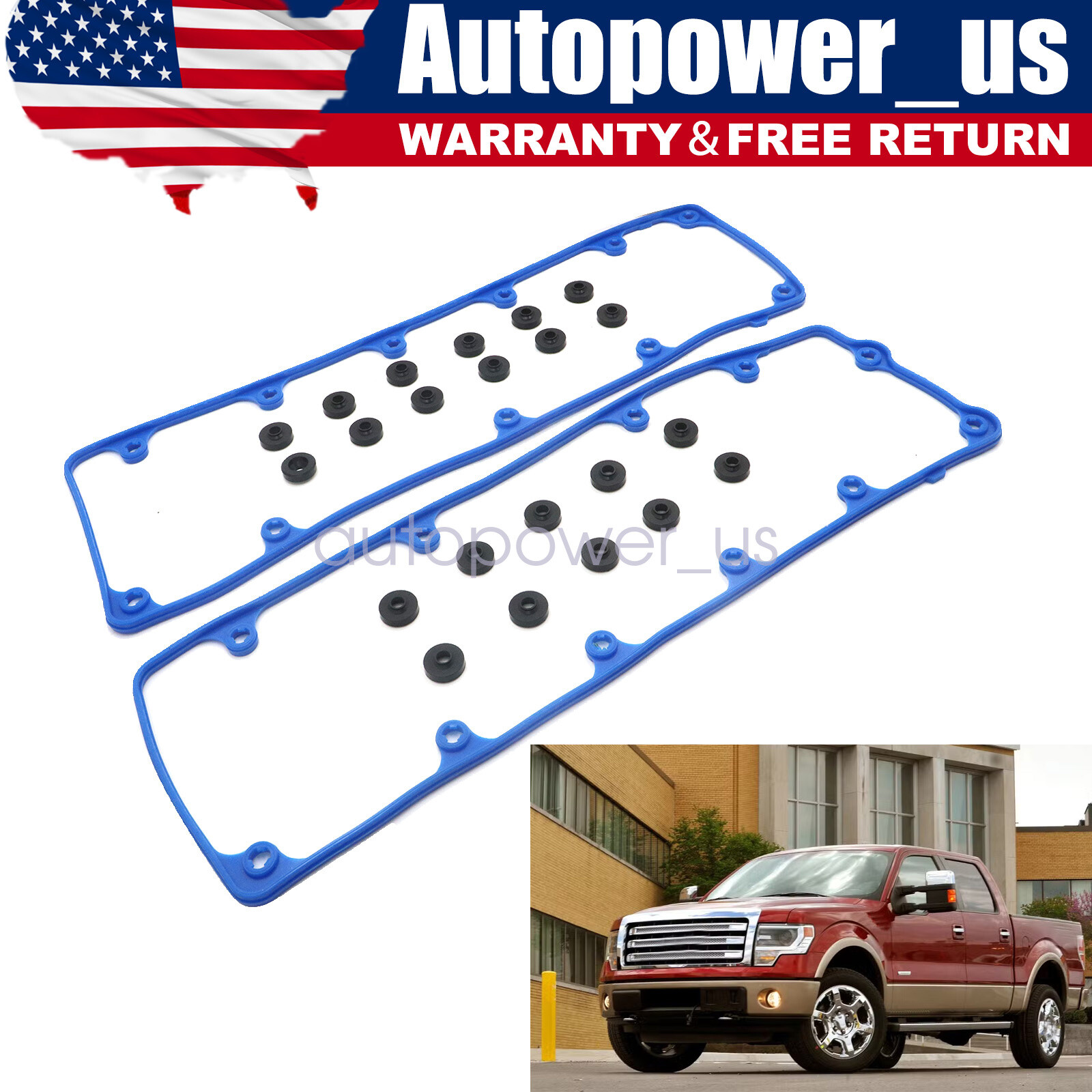 New Valve Cover Gasket Set For Ford Expedition Crown Mercury Grand Marquis 4.6L
