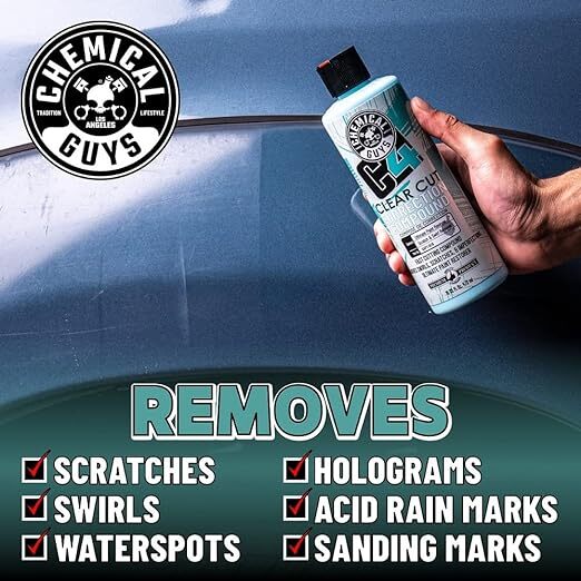 Chemical Guys – C4 & P4 Correction Compound & Paint Perfection Polish (2 Pack)